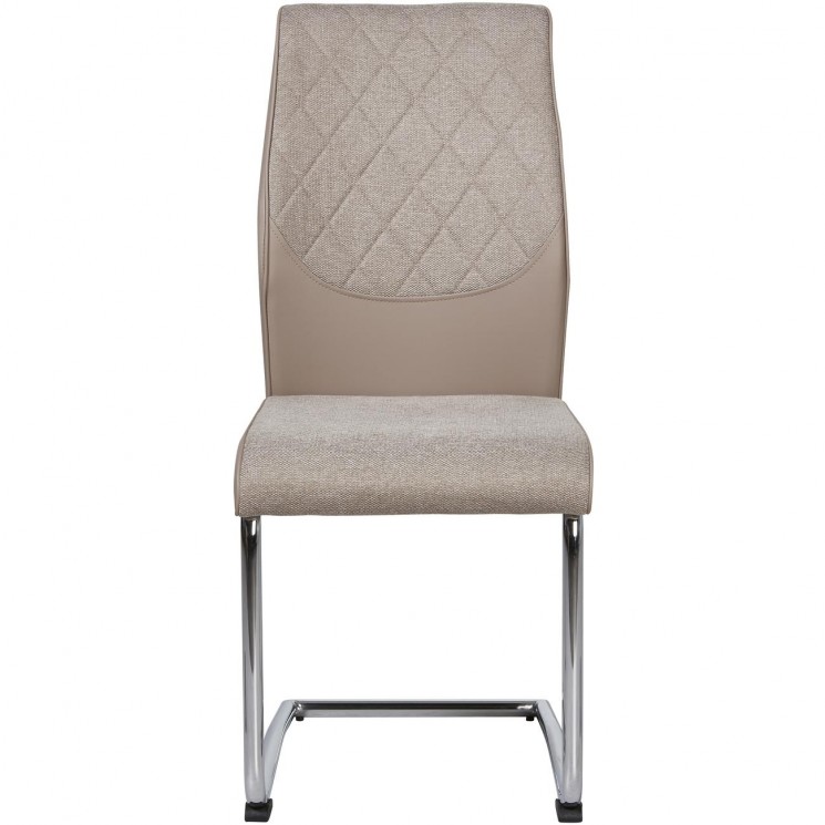 Chaise 50312TA - BERGAM Taupe - Lot de 4