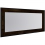 Deco miroir 19119NO - ZARA Noir - Lot de 1