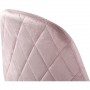 Chaise 39400RE - HONFLEUR Rose - Lot de 6