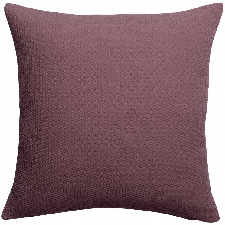 Coussin stonewashed Musa Acajou 45 x 45