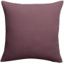 Coussin stonewashed Musa Acajou 45 x 45