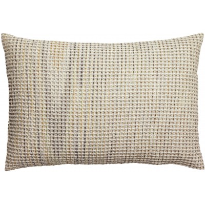 Coussin stonewashed Mayana Gris 30 x 50