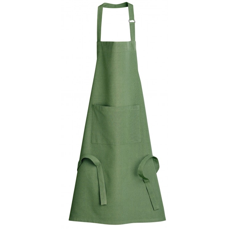 Tablier de cuisine recyclé Dario Vert 85 x 72