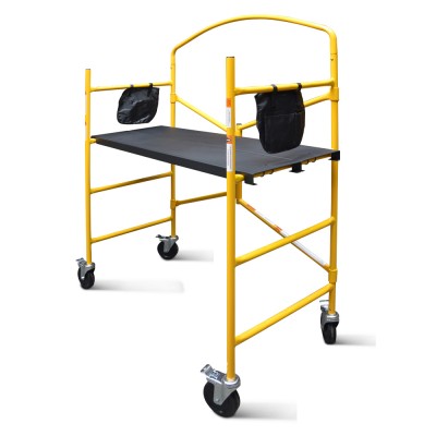 Échafaudage pliant en acier, charge max 225 kg, hauteur max 90 cm - Elem Technic
