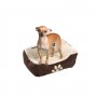 Pet Comfort Lit pour animaux avec coussin animal 47x37x17cm