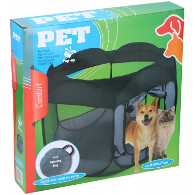 Pet Comfort Grand parc pliable et tente pour animaux de compagnie