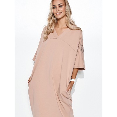  Robe de jour model 162226 Makadamia 