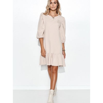  Robe de jour model 162228 Makadamia 