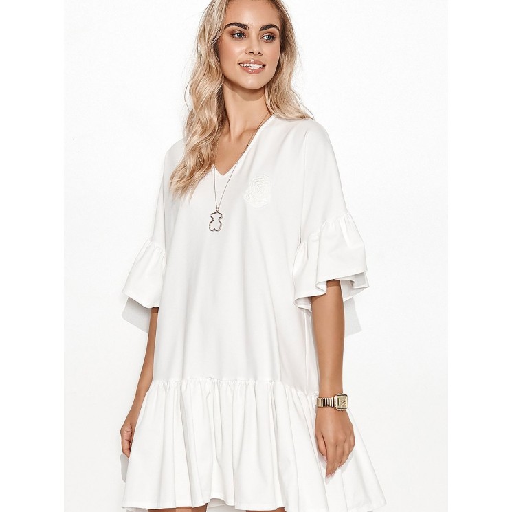  Robe de jour model 162925 Makadamia 