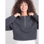  Sweatshirt model 160355 By Sally Fashion 