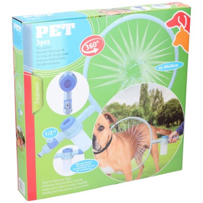 Pet Treatment Laveuse pour animaux en ABS à 360 degrés