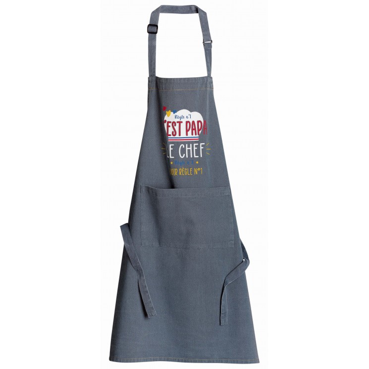 Tablier de cuisine Chef Papa Jeans 72 x 90