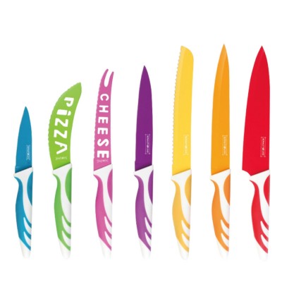 Royalty Line Set de couteaux multicolores 7 pièces
