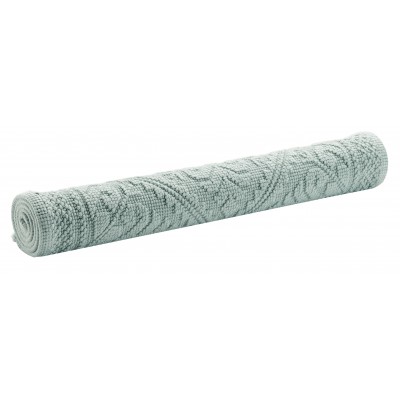 Tapis de bain uni Enzo Jade 54 x 110