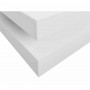 Table basse rotative 70 x 70 cm - Blanc