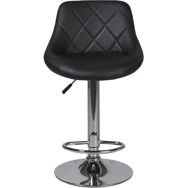 Tabouret de bar 47762NO - TRIANON Noir - Lot de 4