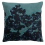 Coussin Mara brodé Vert de gris 45 x 45