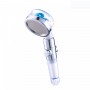 Herzberg Turbo Charger Pomme de douche Bleu