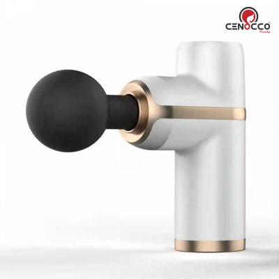 Cenocco Mini pistolet de massage portable Blanc
