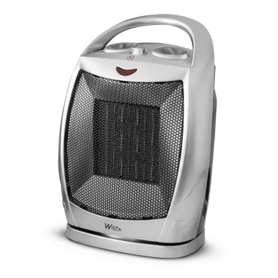 Radiateur céramique oscillant 1500W avec thermostat - Warm Tech