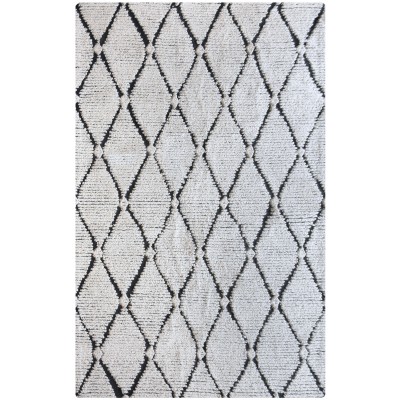 Tapis Eallard Noir/Blanc 160 X 230