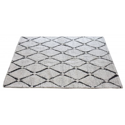 Tapis Eallard Noir/Blanc 160 X 230