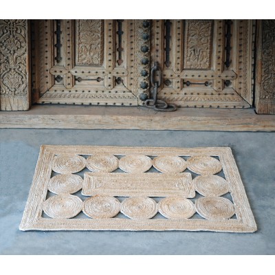 Tapis Begonia Naturel 60 x 90