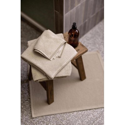 Tapis de bain uni Etia Galet 54 x 64