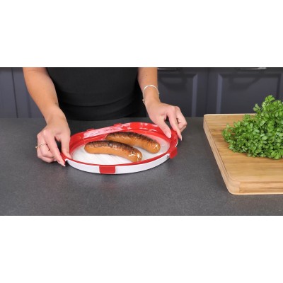 Genius Ideas&#x000000ae;GI-127121 : Système de fraîcheur ovale 'Clever Tray' - Lot de 2