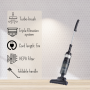 Just Perfecto JL-16 : Aspirateur-balai 3-en-1 600W - Noir