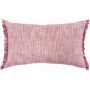 Coussin Jet Lie de vin 30 x 50