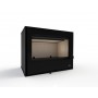 INSERT AVEIRO Ecodesign modèle AVEIRO-C-695 porte Battante avec puissance 7.3KW de la Marque TERMOFOC