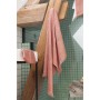 Drap de bain uni Zoe Argile 100 x 180