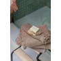 Drap de douche uni Zoe Chamois 70 x 140