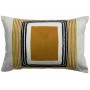 Coussin brodé Cassie Bronze 40 x 65