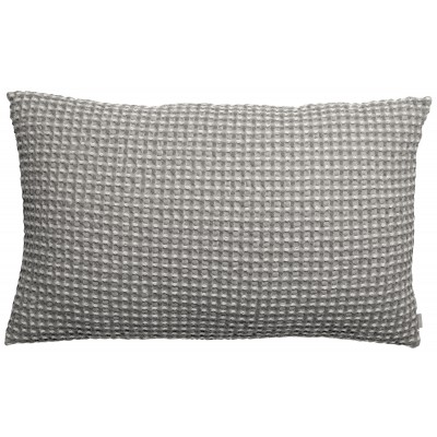 Coussin stonewashed Naga Vichy Gris 40 x 65