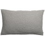 Coussin stonewashed Naga Vichy Gris 40 x 65