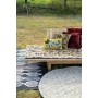 Tapis Chelby outdoor Naturel diamètre 160 cm