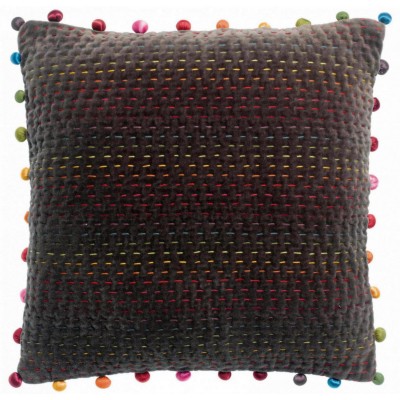 Coussin uni Gastounet Cacao 45 x 45