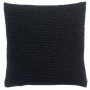 Coussin stonewashed Maia Caviar 45 x 45