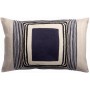 Coussin brodé Cassie Marine 40 x 65