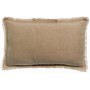 Coussin uni Laly Galet 30 x 50