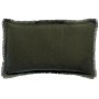 Coussin uni Laly Olive 30 x 50