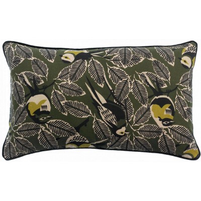 Coussin Zazu Chambray Olive 40 x 65