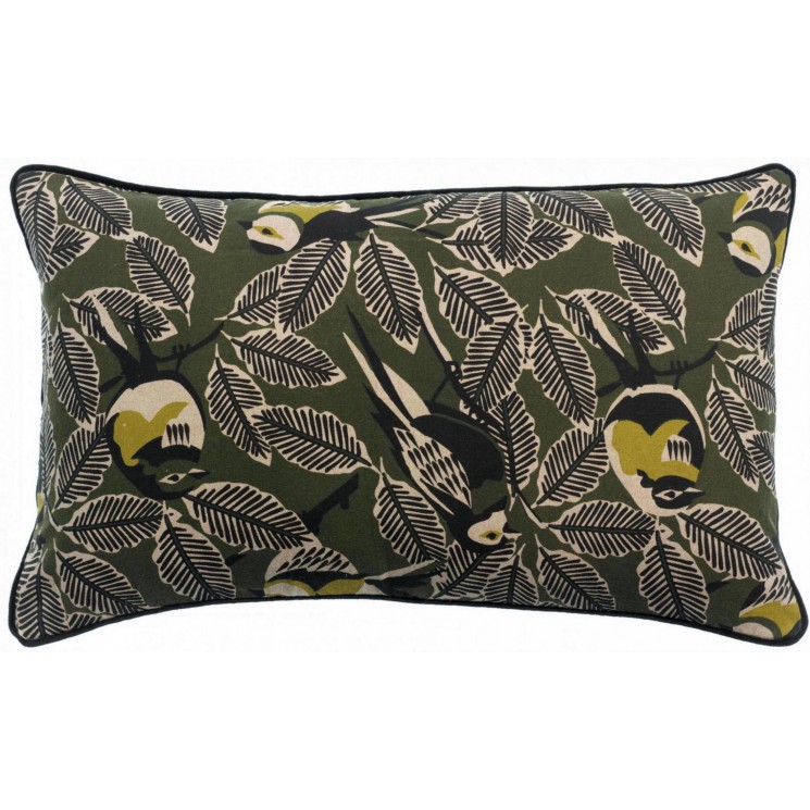 Coussin Zazu Chambray Olive 40 x 65