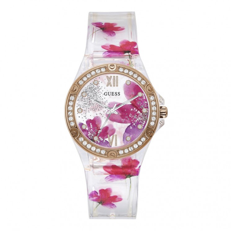 Guess Clear Bloom GW0239L1 Montre Femmes