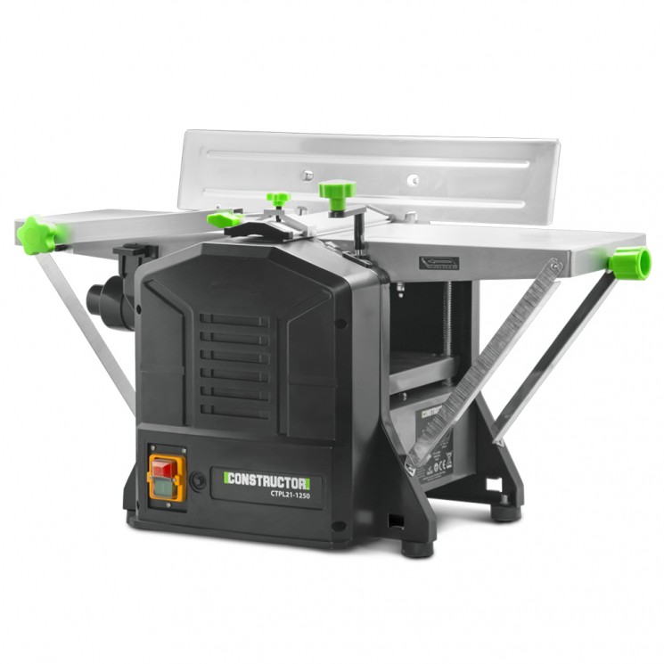 Rabot dégauchisseuse 1250W - 254mm - Constructor