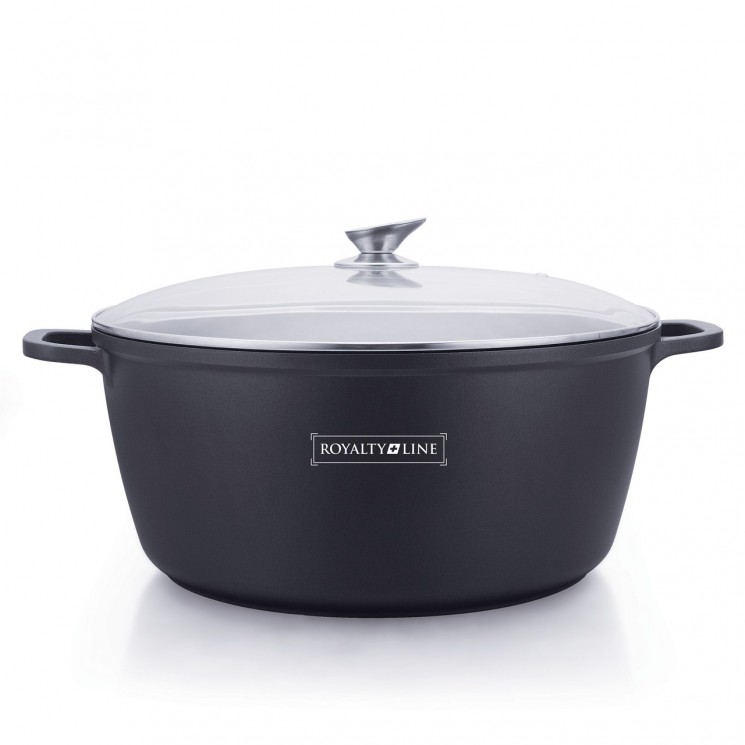 Royalty Line RL-BS44M; Casserole profonde avec le revêtement marbre 44cm