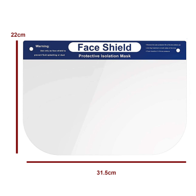 Face Shield Jeu de 6 écrans de protection faciale