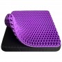 Herzberg HG-03169: Coussin de siège en gel - violet